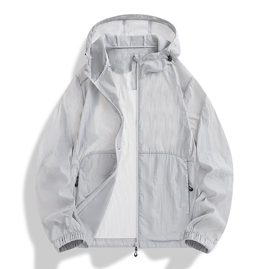 Herren Leichte Outdoorjacke mit verstellbarer Kapuze Shop Nory