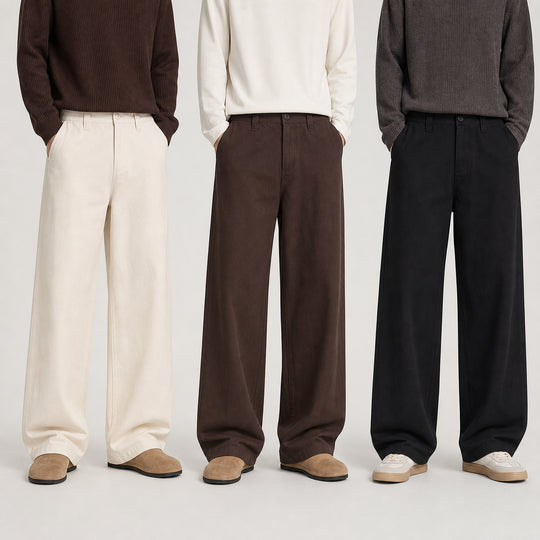 Damen Extraweite High‑Waist Culotte‑Hose mit ballonförmigem Saum und hohem Bund Shop Nory
