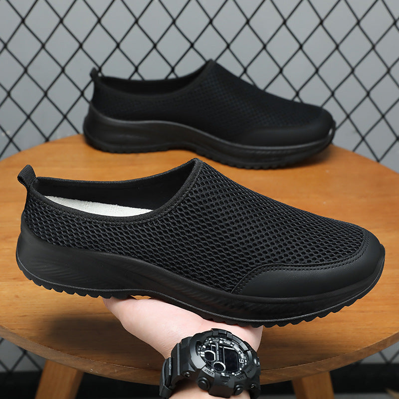 Damen Atmungsaktive Slip-On Sneakers mit rutschfester Sohle Shopnory