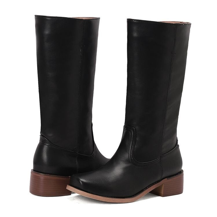 ShopNory | Damen Plateau Stiefel Bequeme