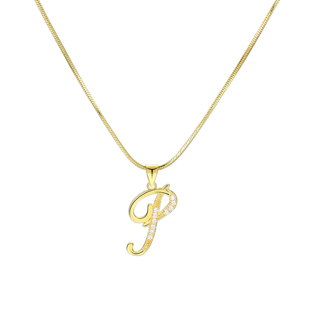 Damen Halskette mit funkelndem Y-Anhänger und eleganter Feingold-Oberfläche Shop Nory
