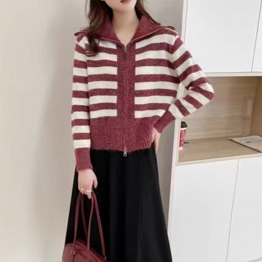 Damen Strickjacke mit Kapuze Shop Nory