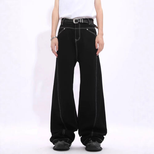 Damen Modische Weite Jeans Shop Nory
