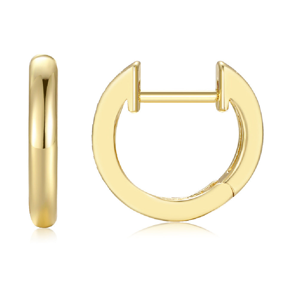 Damen Creolen mit geflochtenem Design Shop Nory