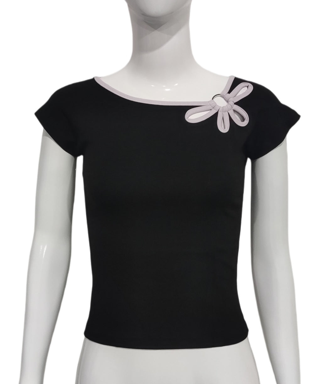 Damen Midirock aus Vichy-Karo mit elastischem Bund und asymmetrischen Bahnen Shop Nory