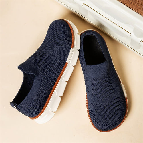 Herren Leichter Strick-Slip-On Sneaker mit Memory-Foam-Komfort und flexibler Profilsohle Shop Nory