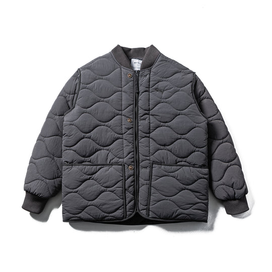 Herren Gestepptes Boxy‑Blouson mit Wellensteppung und Lederpaspel Shop Nory