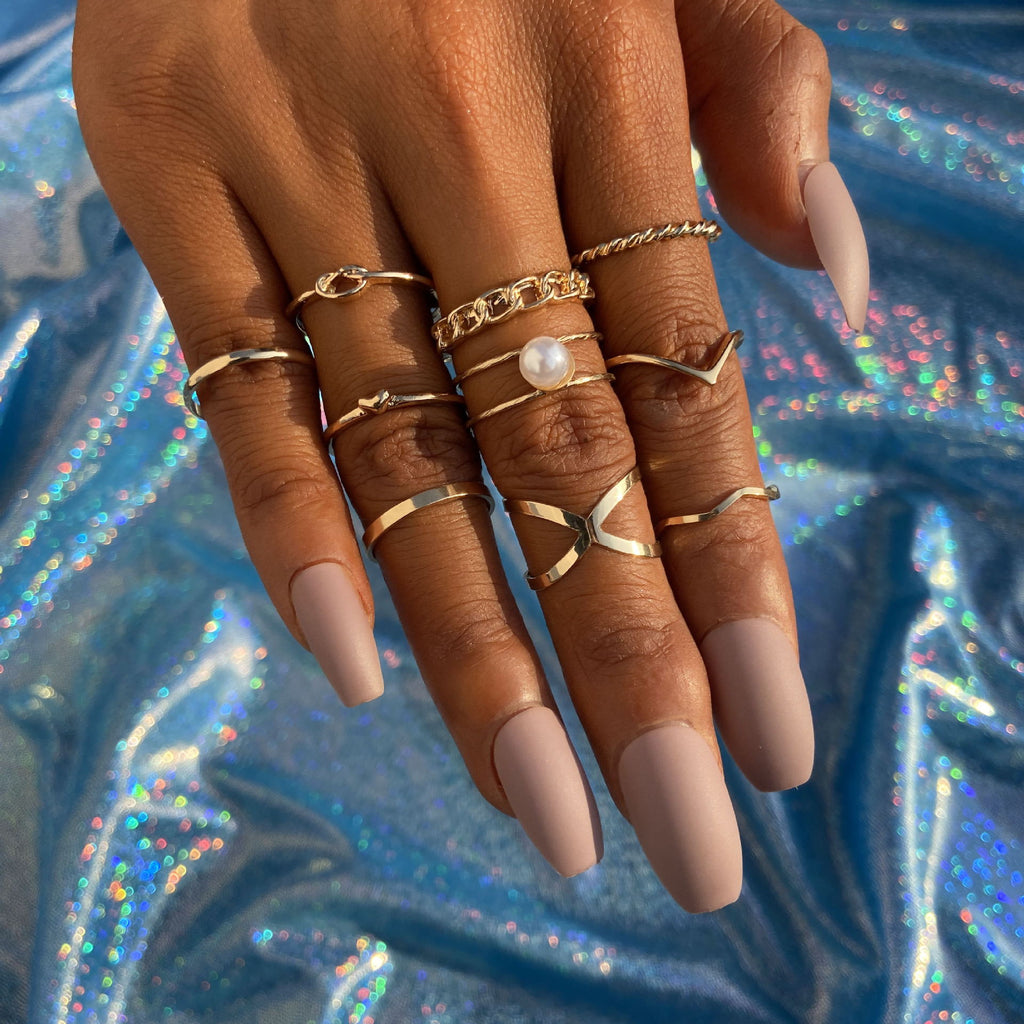 Damen Ring-Set mit eleganten und filigranen Designs Shop Nory