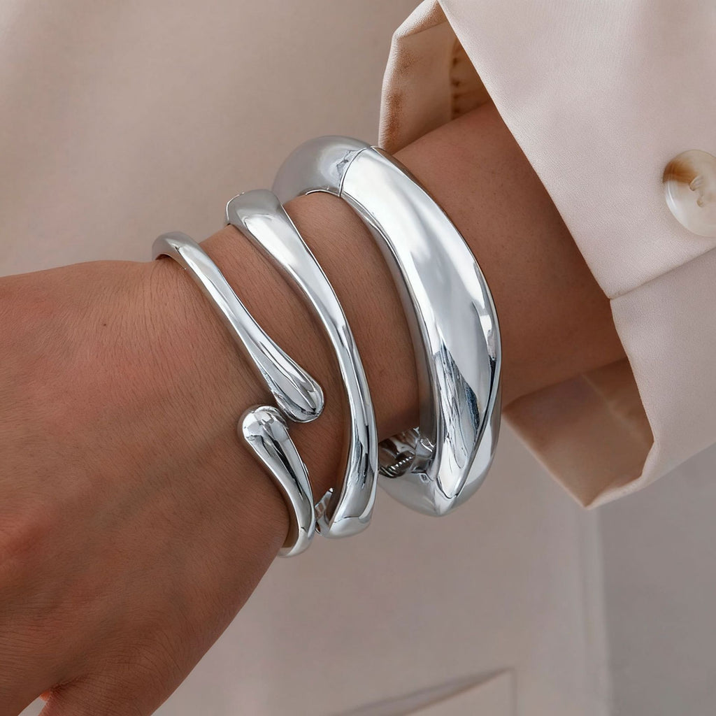 Damen Armreif-Set in fließendem Design Shop Nory