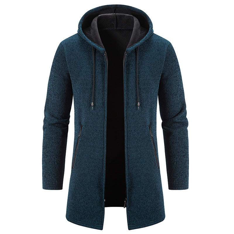 Herren elegante Freizeitjacke mit praktischen Reißverschlusstaschen
