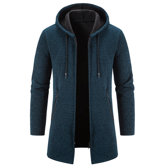 Herren elegante Freizeitjacke mit praktischen Reißverschlusstaschen