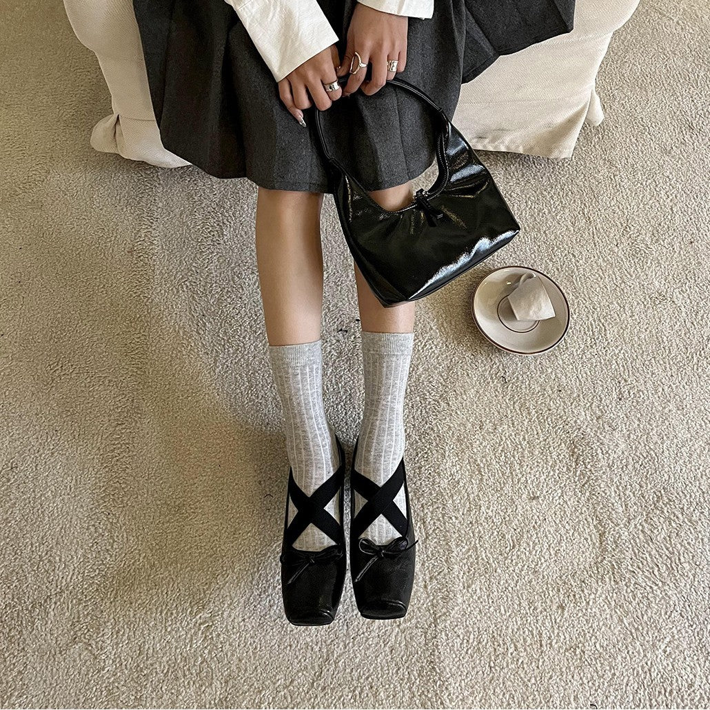 Damen Ballerinas mit elegantem Riemendesign und verbessertem Komfort