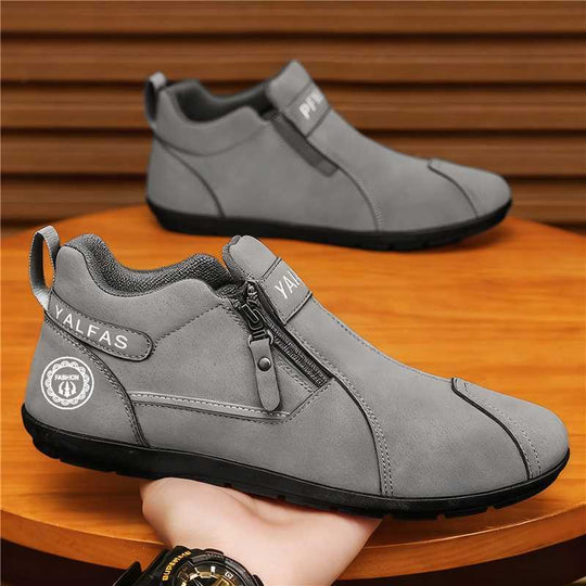 Herren Kurzschaft-Sneaker mit seitlichem Reißverschluss und gepolsterter Komfortsohle Shop Nory