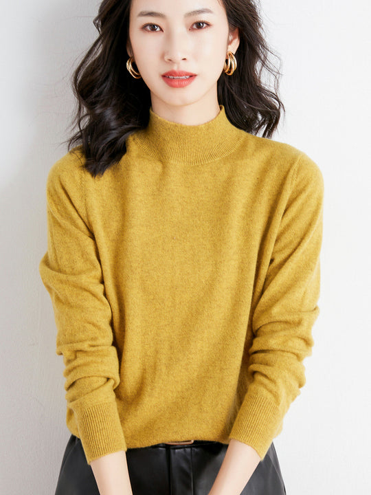 Damen Kurzrollkragen Feinstrickpullover mit leichtem Mohair-Effekt Shop Nory