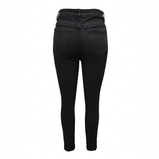 Damen Taillenbetonte Superstretch-Jeans mit ausgefransten Cutouts und Sculpting-Bund Shop Nory