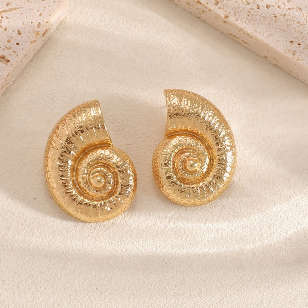 Damen Ohrstecker im exklusiven Muscheldesign Shop Nory
