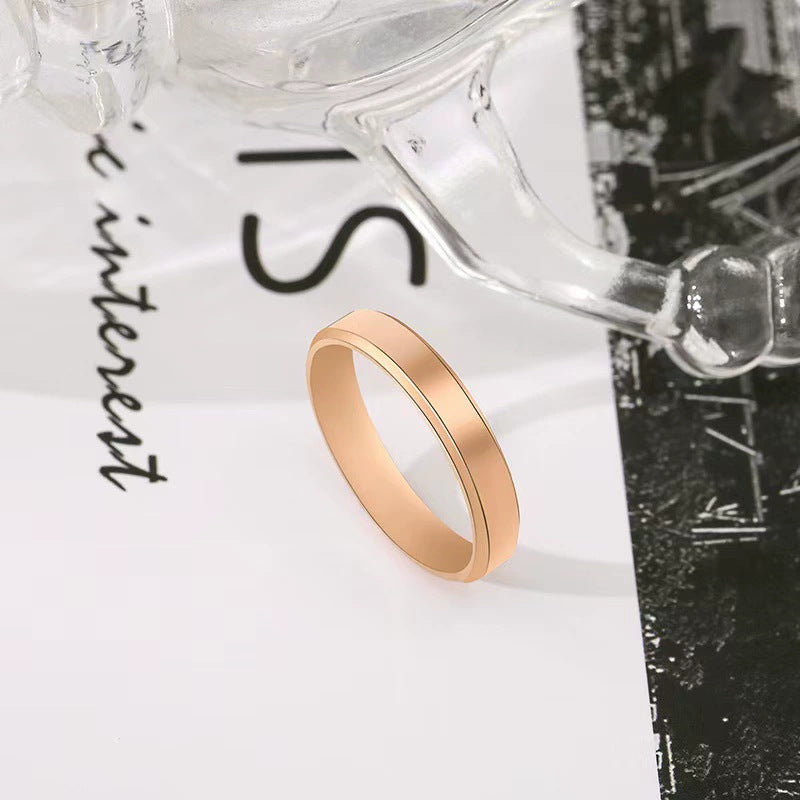 Herren Schmuckring mit eleganter, zweifarbiger Oberflächenstruktur Shop Nory
