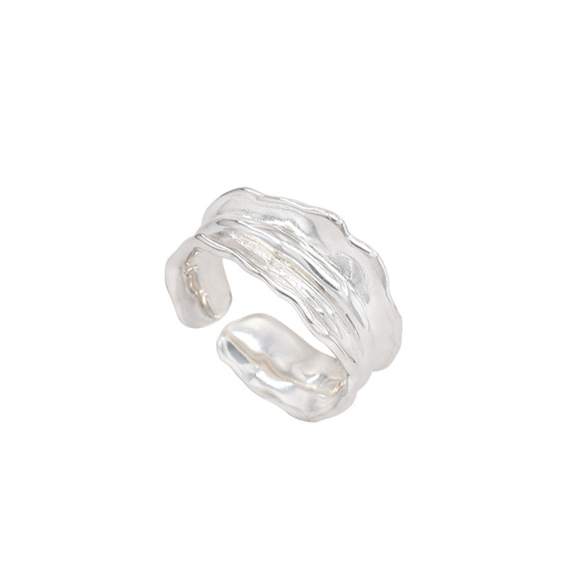 Damen Offener Ring mit inspirierendem Schriftzug Shop Nory