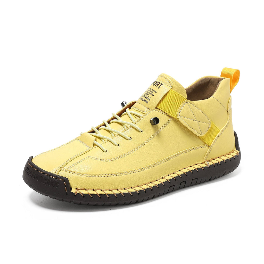 Damen Bequeme Freizeitschuhe mit elastischem Klettverschluss und atmungsaktiver Konstruktion Shopnory