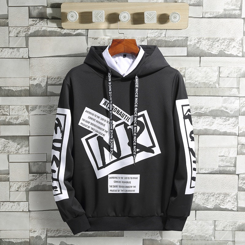 Herren Hoodie mit modernem Druck Shop Nory