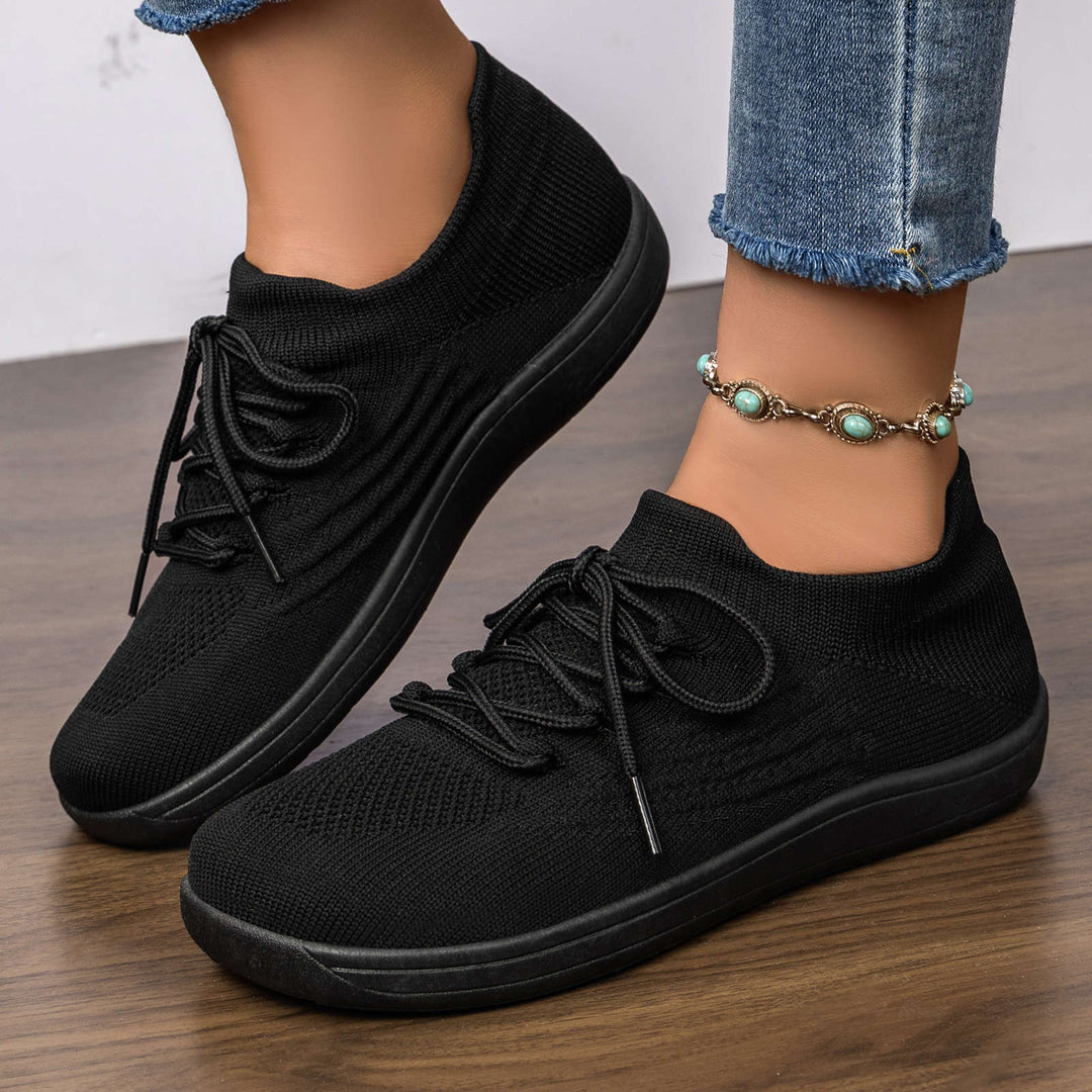 Damen nan ultraleichter Everyday-Stricktrainer mit sockenähnlichem Einstieg und orthopädischer Memory-Zwischensohle Shop Nory