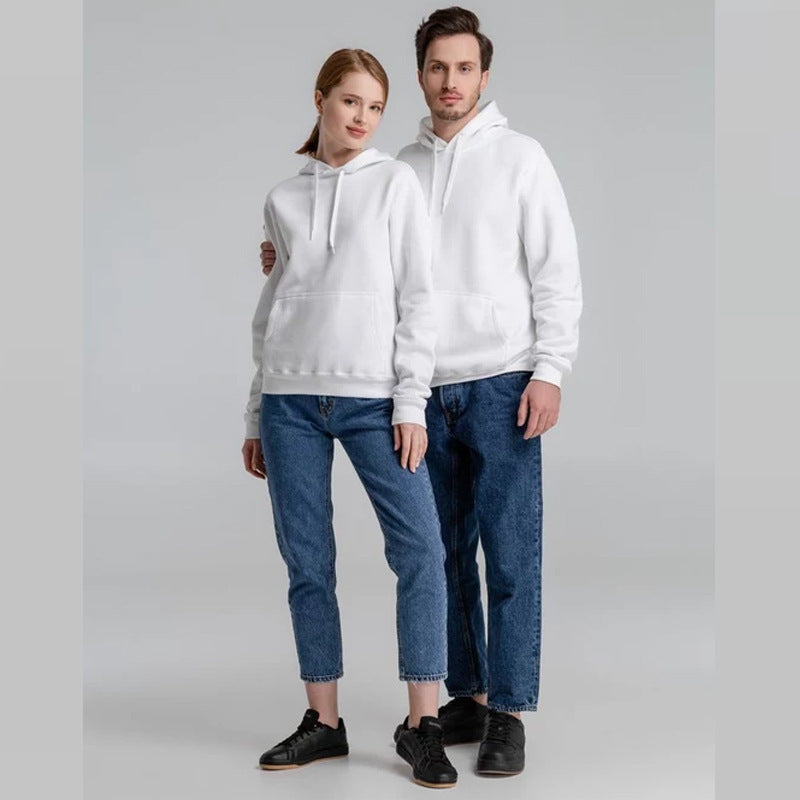 Unisex nan minimalistischer Heavyweight Kapuzenpullover aus French‑Terry mit verdeckter Kängurutasche und schmaler Silhouette Shop Nory