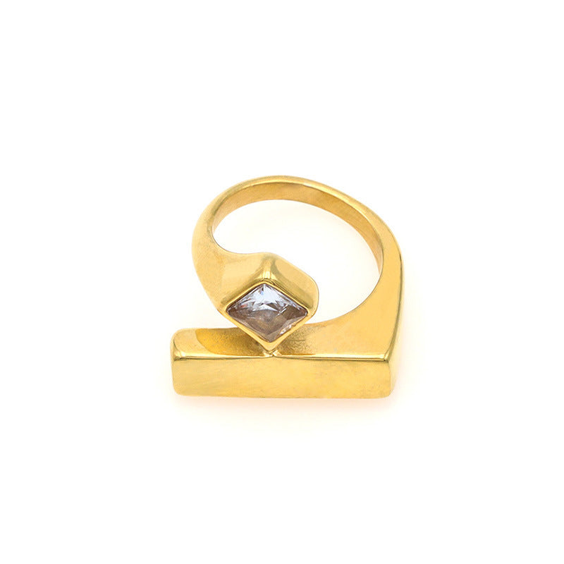 Damen Offener Ring mit elegantem, geometrischem Design Shop Nory