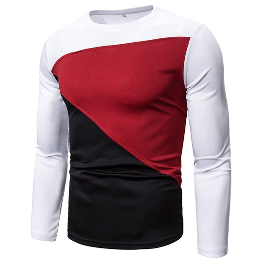 Herren Sportliches Langarm-Shirt mit innovativem Schnitt und atmungsaktivem Design Shopnory