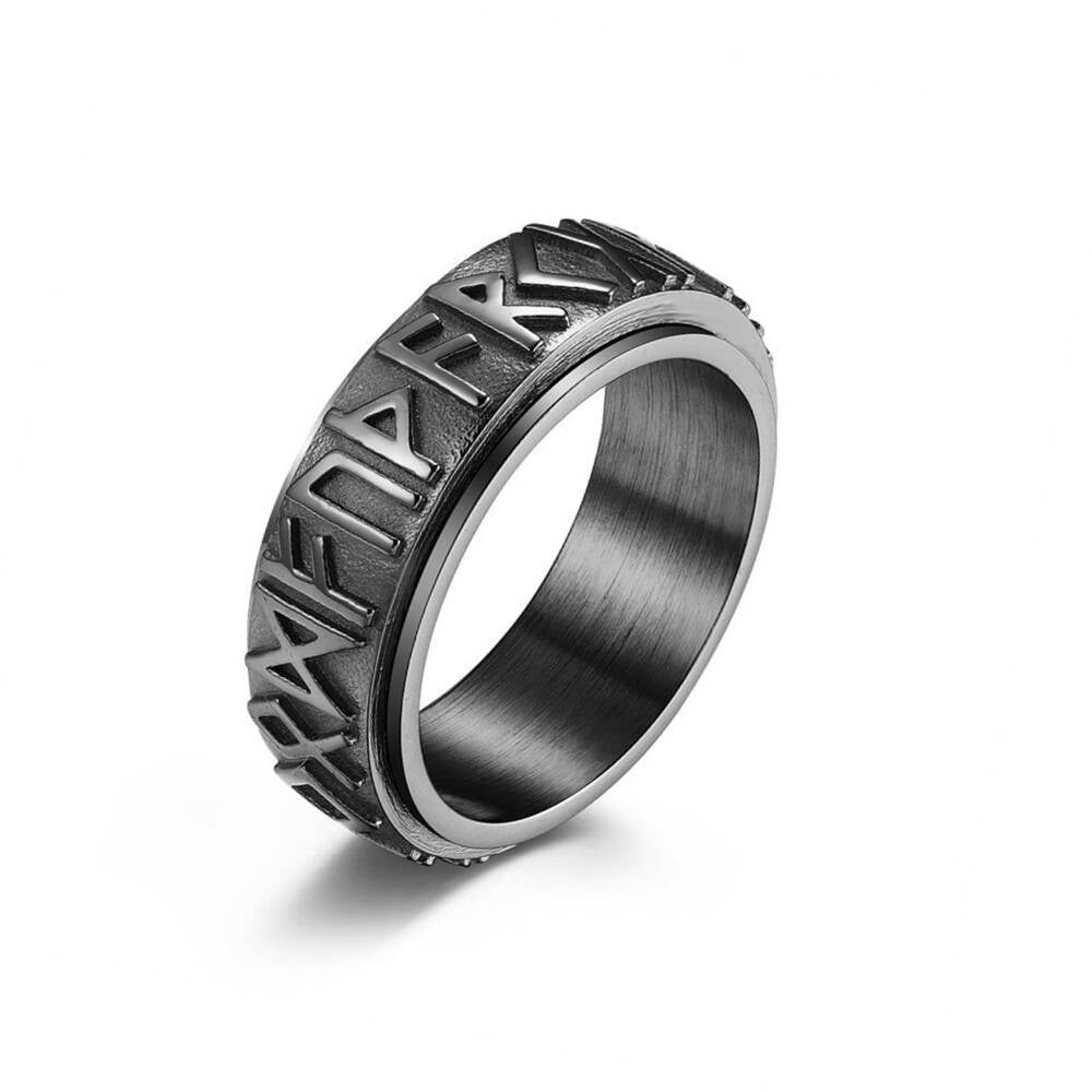 Herren Ring mit kunstvoller Gravur und luxuriöser Struktur Shop Nory