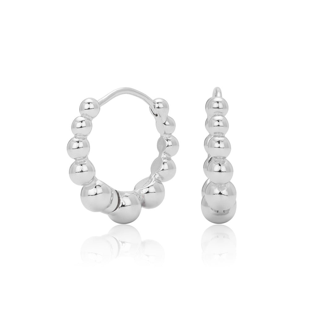 Damen Ohrhänger mit luxuriösen Perlenakzenten aus hochwertigem 925 Sterling Silber Shop Nory