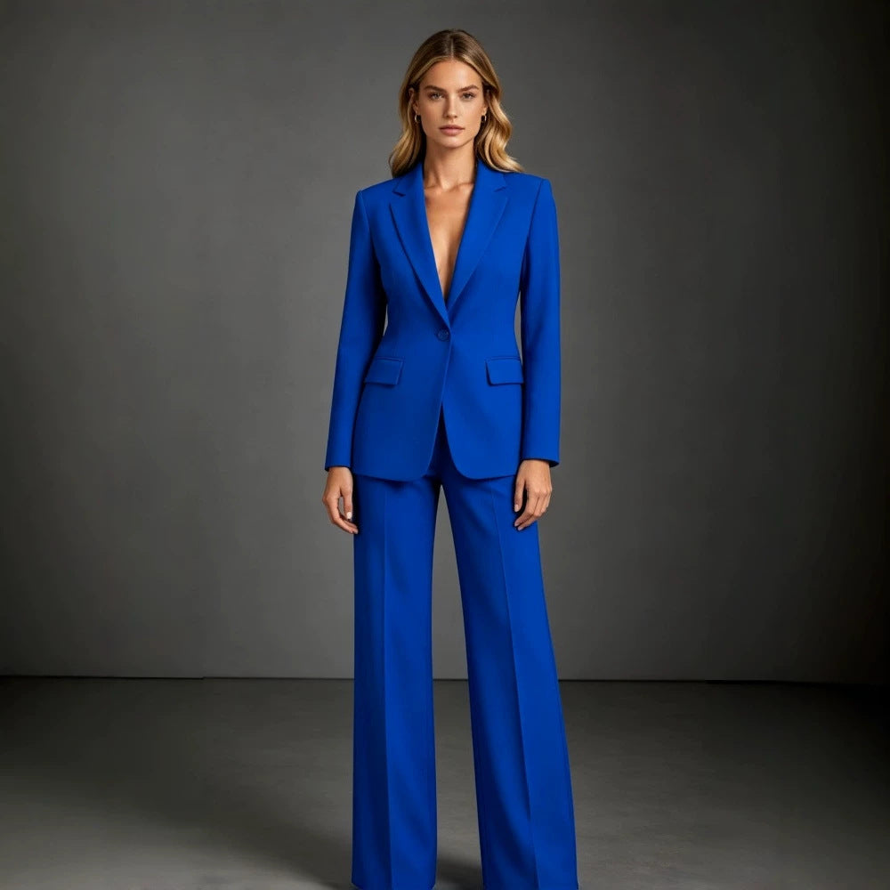 Damen Eleganter Anzug mit weitem Bein
