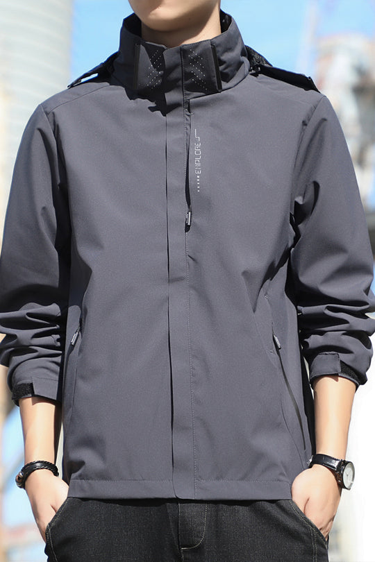 Damen Softshell Outdoorjacke mit abnehmbarer Kapuze, winddichter Membran und atmungsaktivem Meshfutter Shop Nory