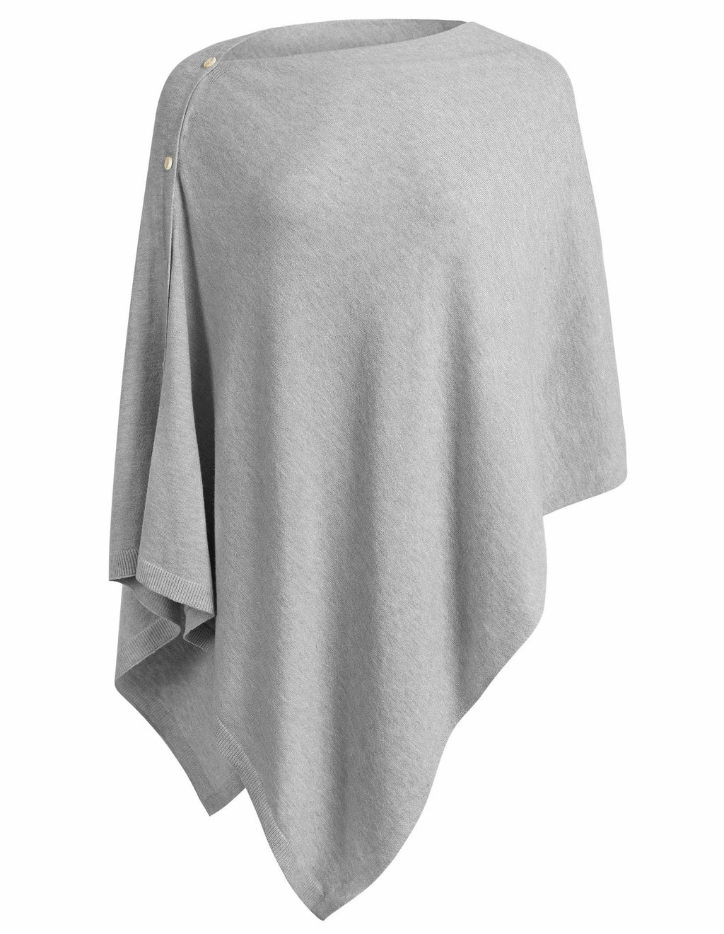 Damen vielseitiger Poncho aus hochwertiger Materialmischung