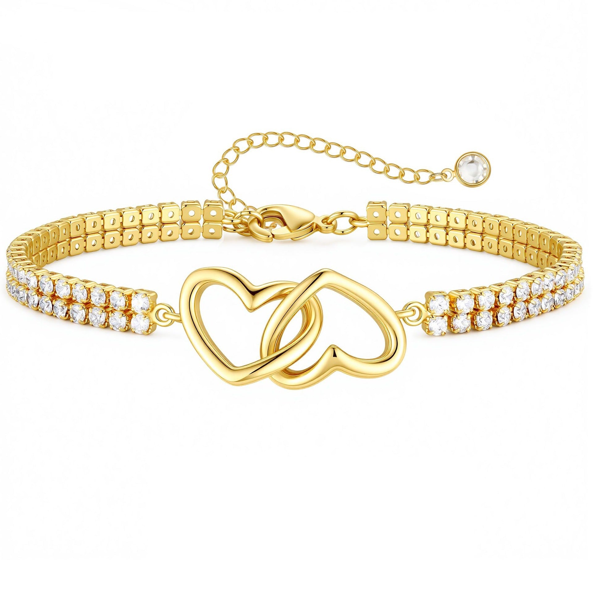 Damen Armband mit funkelndem Unendlichkeitssymbol und eleganter Kettengestaltung Shop Nory