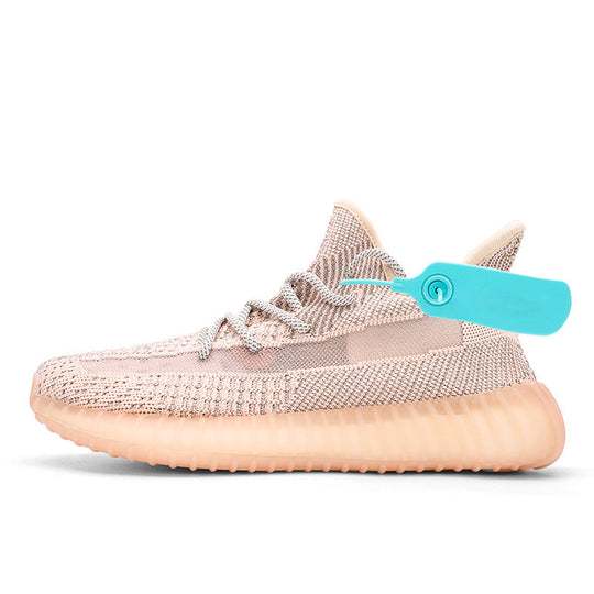 Damen sportliche und luftige Sneakers mit atmungsaktivem Strickoberteil Shopnory