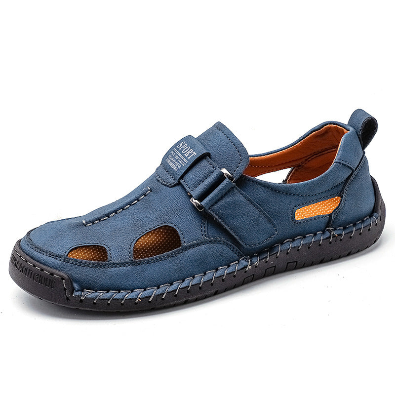 Herren Sportliche Leder-Sandalen mit ergonomischer Sohle