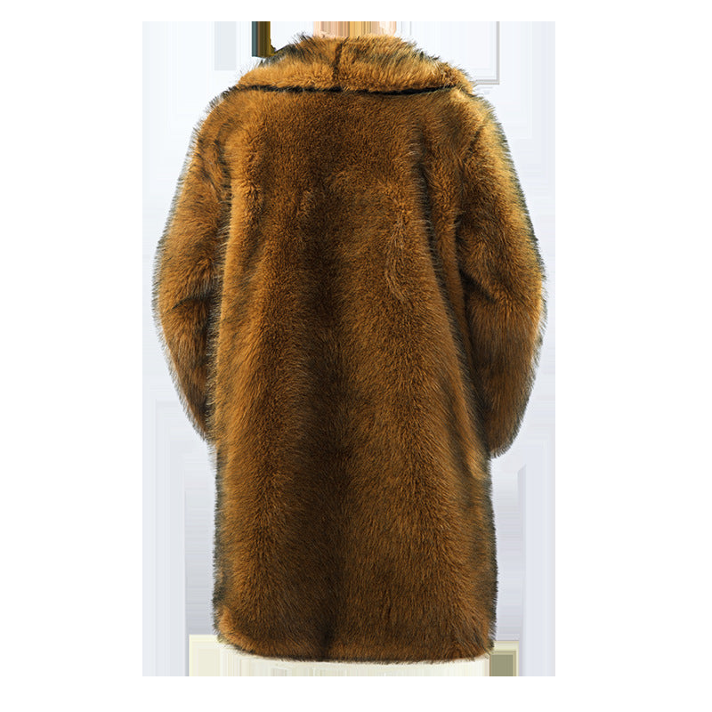Damen Modische Kunstfelljacke Shop Nory