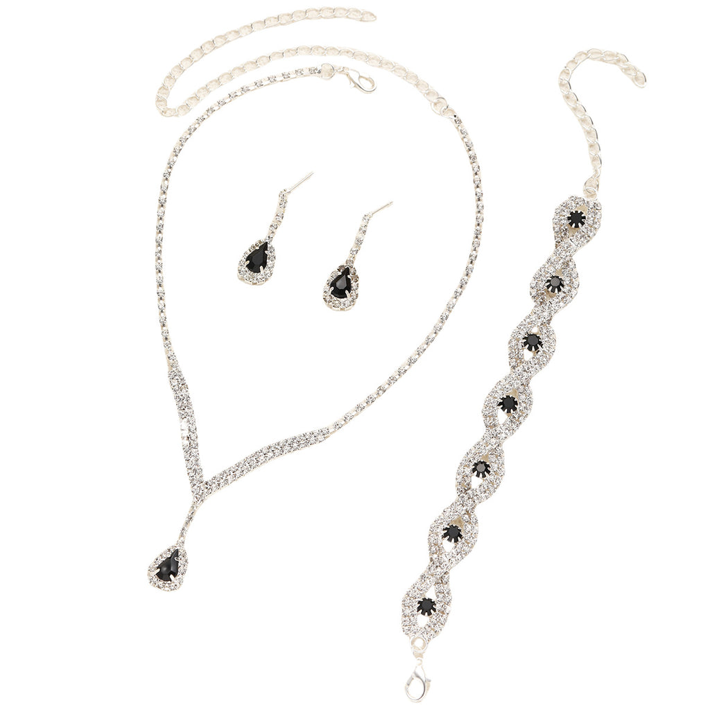 Damen Schmuckset mit stilvollem Anhänger und eleganten Ohrringen Shop Nory