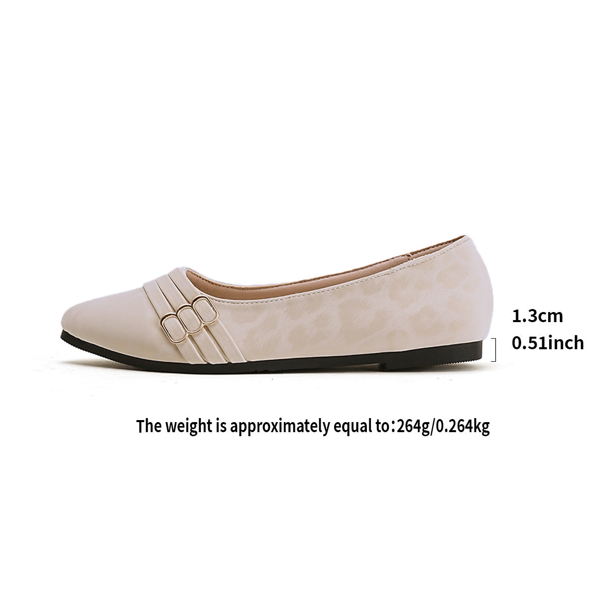 Damen Elegante und bequeme Ballerinas mit modischem Schleifenakzent und edlen Schnallen Shopnory