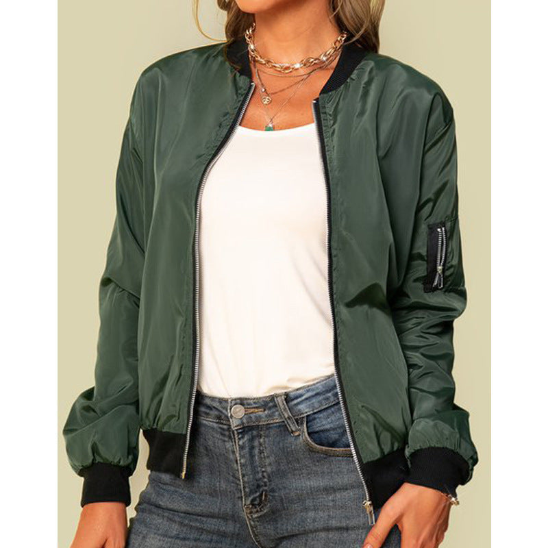 Elegante Bomberjacke für Damen Leicht und Bequem