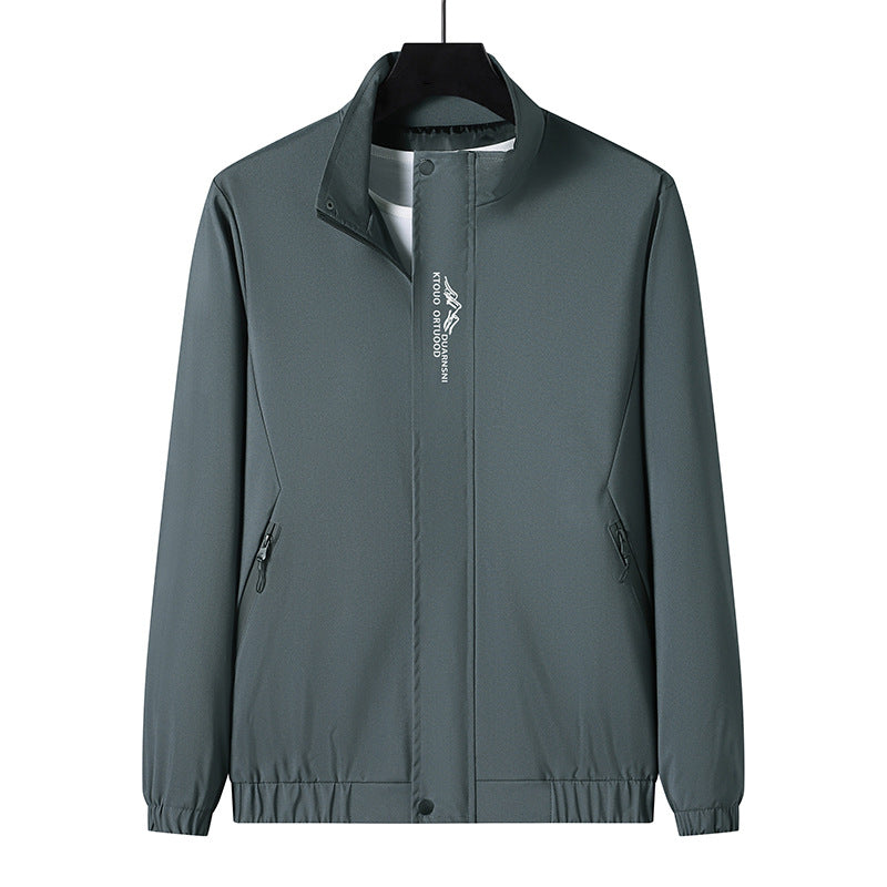 Herren Leichte Sportjacke mit hohem Kragen Shop Nory