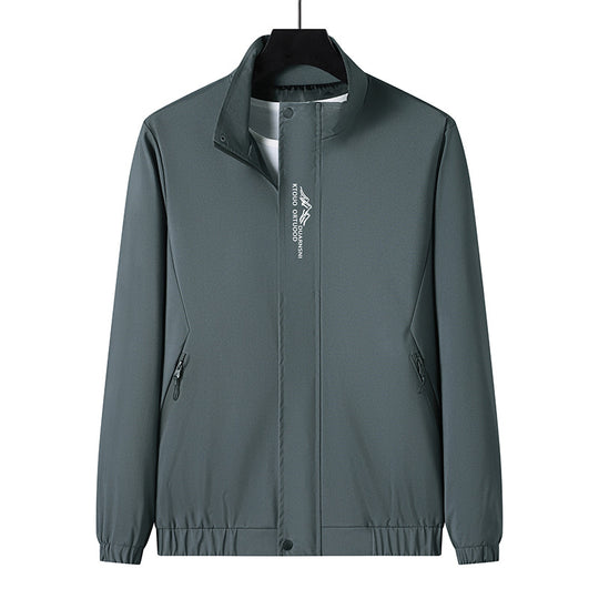 Herren Leichte Sportjacke mit hohem Kragen Shop Nory