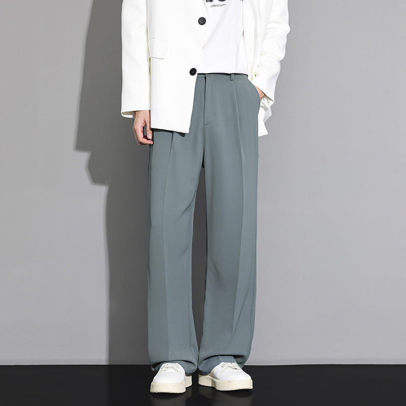 Herren Elegante und bequeme Bundfaltenhose