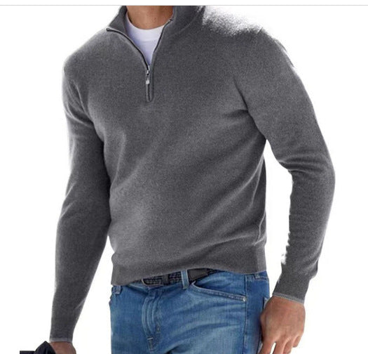 Merino Herren V-Ausschnitt Pullover