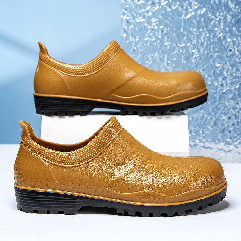 Unisex Wasserdichte Slip‑On Arbeitsschlupf mit profiliertem Anti‑Rutsch Laufsohlen‑Design Shop Nory