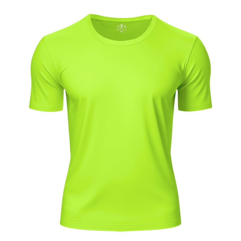 Herren nan leichtes Kurzarm-Funktionsshirt mit Rundhalsausschnitt schnelltrocknendem StretchgewShopnorye und flachen Nähten
