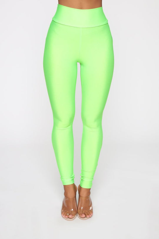 Damen Hochgeschnittene Leggings mit Raffung Shopnory