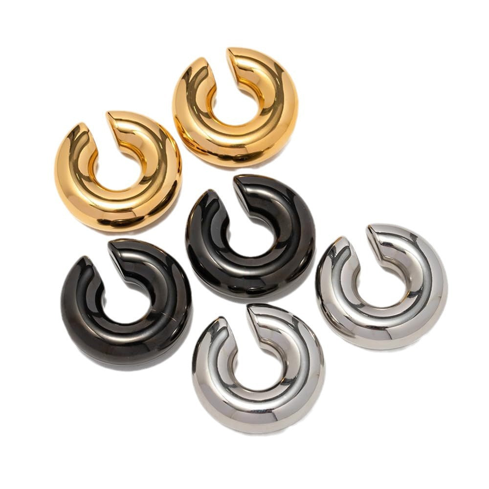 Damen Ohrhänger mit strukturiertem, elegantem Design Shop Nory