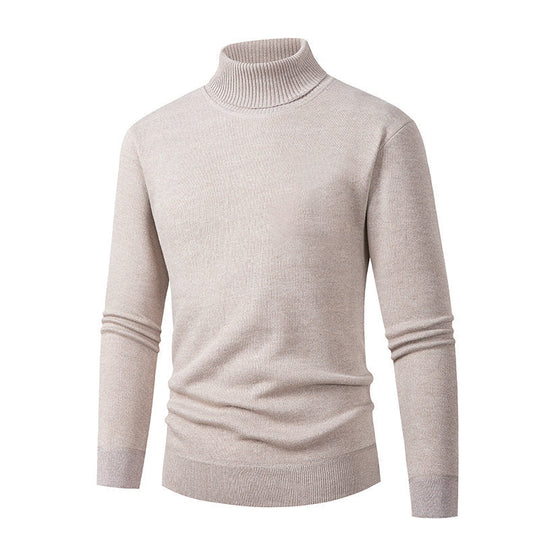 Herren eleganter Rollkragenpullover aus hochwertigem Material