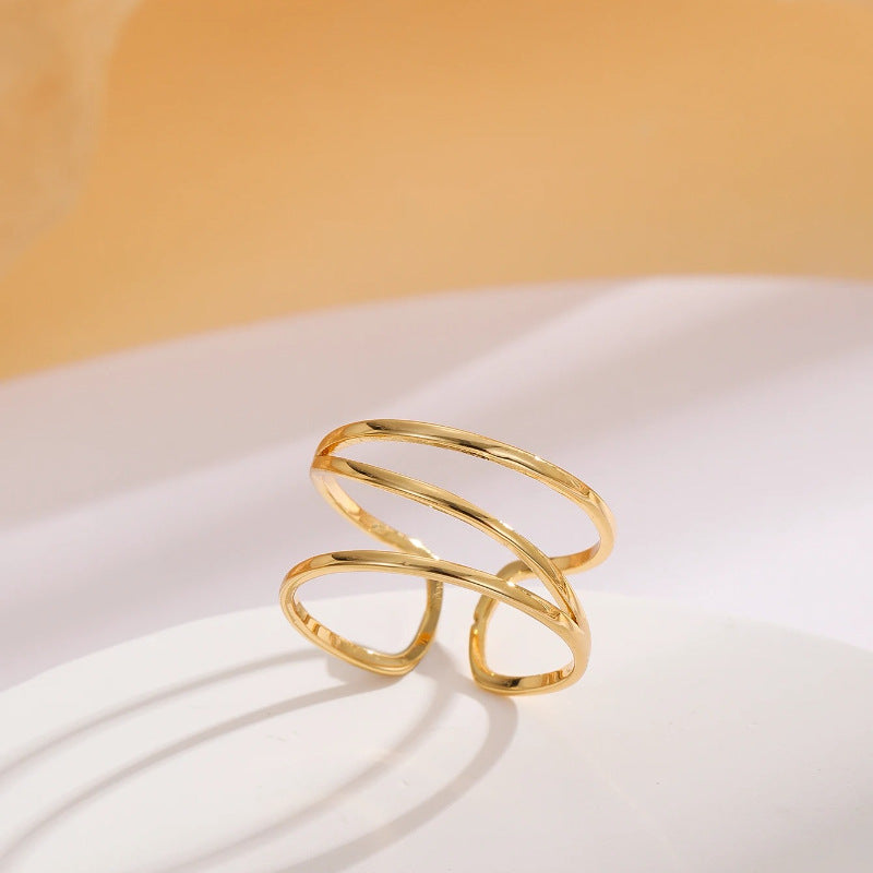 Damen Offener Ring mit stilvollem Design Shop Nory